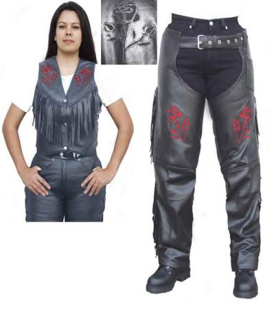 Leather Ladies Vest (Кожа дамы Vest)