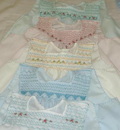 Hand Smocked Baby Shirts (Hand Smocked Baby T-Shirts)