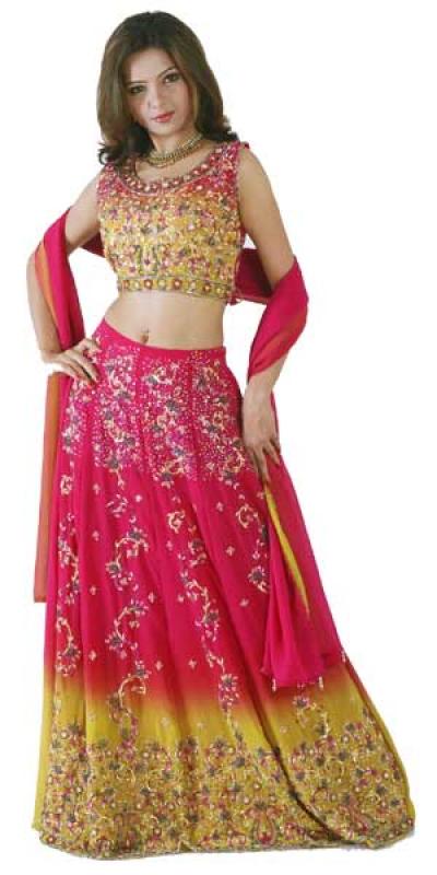 Indian Bridal Dress By Adaah Couture