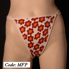 Microfiber Lady Thongs (Microfibre Lady Strings)