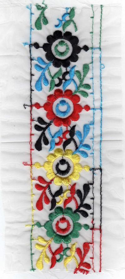 Multi Colour Organza Lace (Многоцветный органзы Кружева)