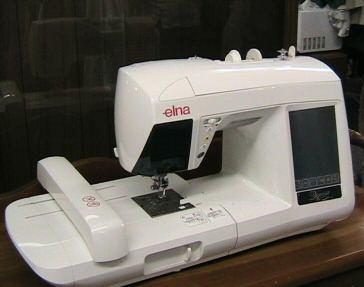 Elna Xquisit Embroidery Sewing Machine