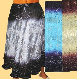 Silk, Cotton, Rayon - Skirts