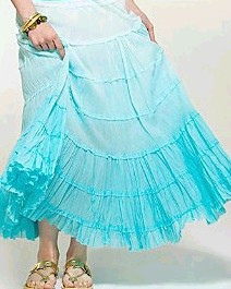 Cotton Shaded Skirt