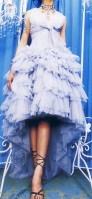Ladies Lt Blue Bride-Maid Dress (Meine Damen Lt Blue Braut-Maid Dress)
