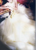 Ladies Lt Yellow Wedding Dress (Meine Damen Lt Gelb Wedding Dress)