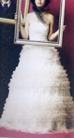 Ladies White Wedding Dress (Ladies White Wedding Dress)
