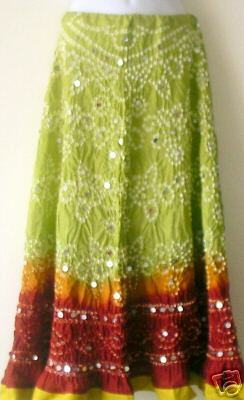 Bohemian Indian Gypsy Skirt (Bohème Indian Gypsy Skirt)