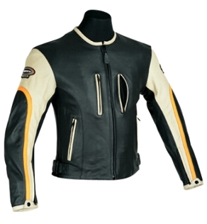 Leather Motorcycle Jacket (Куртка кожа мотоциклов)