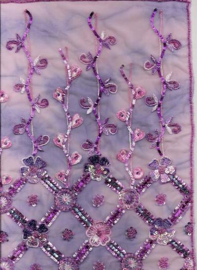 Embroidery Fabrics Beads %26 Sequin (Broderies Tissus 26% Perles Sequin)