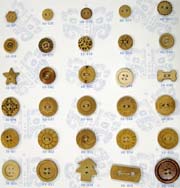 Wooden Button (Holz-Button)