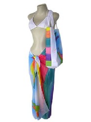 Brazilian Color Sarong And Bag (Brazilian Color Sarong And Bag)