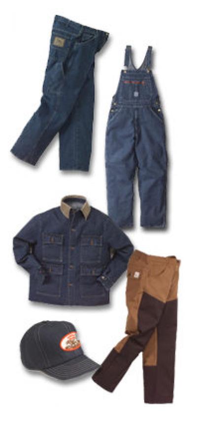 Workwears, Overalls, Coveralls, Work Clothes, Caps, T-shirts