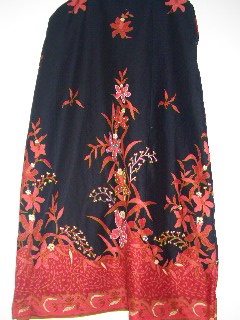 Batik Sequin / Beads Skirts (Batik Sequin / Perles Jupes)