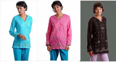 Tunic Top With Embroidery (Tunic Top With Embroidery)