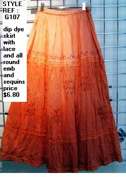 Flared Gypsy Skirt