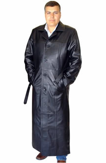 Leather Trench Coat (Кожа пальто)