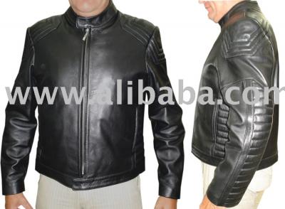 Bike Style Leather Jacket (Bike Style Leather Jacket)