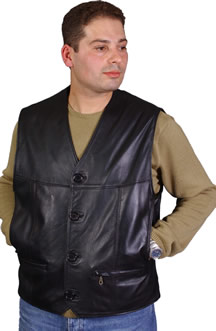 Leather Waistcoat