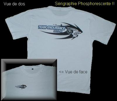 T-shirt With Glow In The Dark Ink
