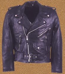 Motorbike Leather Jacket (Motorrad Lederjacke)
