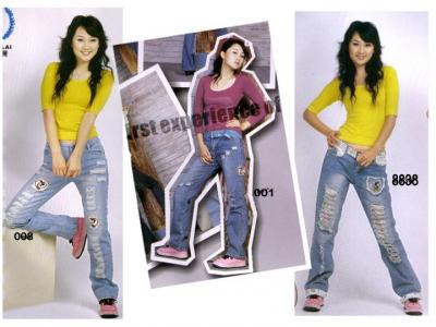 Embroidery Jeans