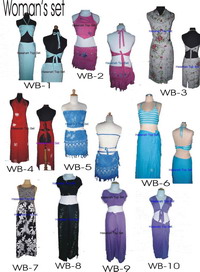 Sarong Set Corel (Sarong Set Corel)