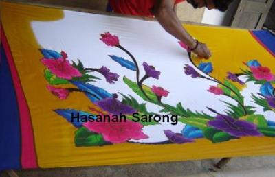 Hand Painted Beach Sarongs (Hand Painted Beach Sarongs)