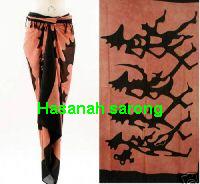 Hand Painted Java Sarong (Hand Painted Java Sarong)