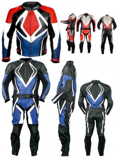 Leather Motorbike Racing Suit Bi-2500