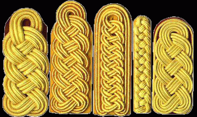 Cord Shoulder Boards (Cord SCHULTERKLAPPEN)