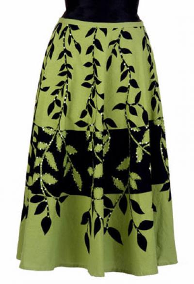 Printed Cotton Skirt