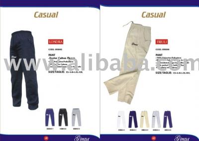 Footer Cotton Fleece Pants / Polyester Pants (Footer Cotton Fleece Pants / Polyester Pants)