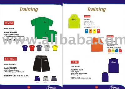 T-Shirt / Basic Shorts / Training Tank (T-Shirt / Basic Shorts / Training Tank)