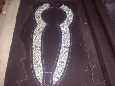 Hand Embroidered Neck Piece (Hand Embroidered Neck Piece)