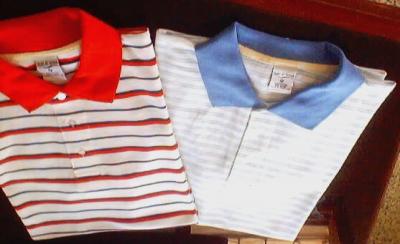 Mens Yarn Dyed Polo Shirts (Mens fils teints Polo Shirts)