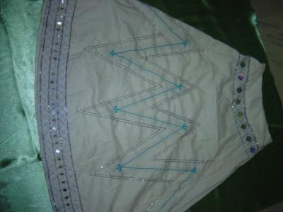 White Long Skirt