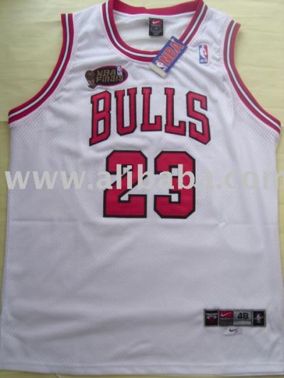 Bulls White Jerseys