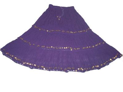 100% Cotton, Belly Dance, Long Skirt