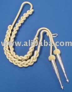 Gold Bullion Shoulder Cord, (Gold Bullion Shoulder Cord,)