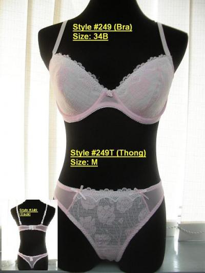 Bra %26 Thong Set