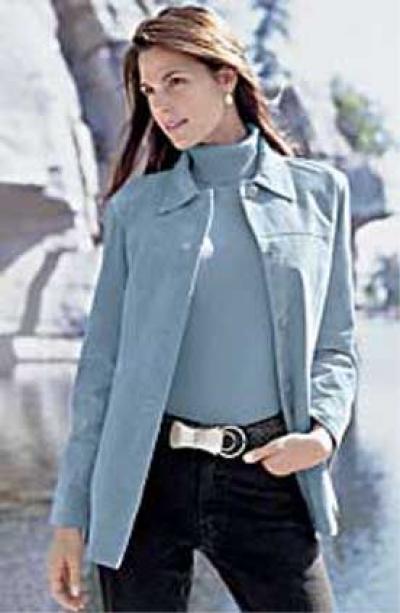 Ladies Leather Jacket