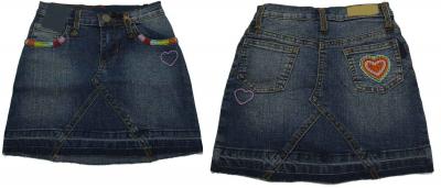 Girls Stretch Denim Mini Skirts (Fashion-Style) (Girls Stretch Denim Mini Skirts (Fashion-Style))