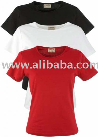 Women Round Neck T-Shirts (Женщины шею Футболки)