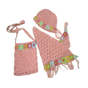 Baby Cape, Bag, Bonnet (Baby-Cape, Bag, Bonnet)