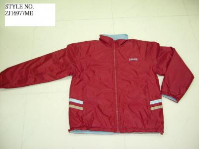 Gent`s Polyester PVC Backing / Polar Feece Reversible Jacket