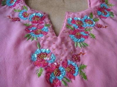 Baby Pink Kurti (Baby Pink Kurti)