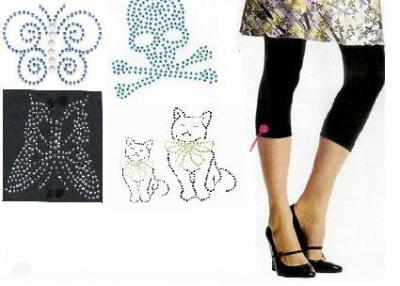 Butterfly Footless Tights (Butterfly Legging)