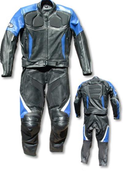 Motorbike Two Piece Leather Suit (Moto Deux pièces en cuir Suit)