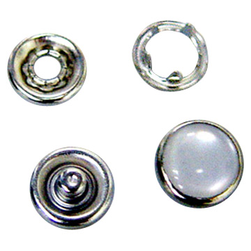 Prong Snap Button With Pearl (Prong Snap Button With Pearl)